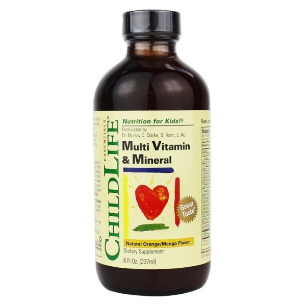 ChildLife Multi Vitamin & Mineral 童年时光多种复合维生素 237ml【保质期2028/04】